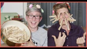 Epic ClothesPin Challenge (ft. Joey Graceffa) | Tyler Oakley