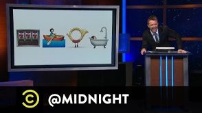 Nikki Glaser, Ron Funches, Doug Benson - Sweet Emoji - @midnight w/ Chris Hardwick