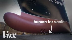 Meet the enormous boats that carry your stuff